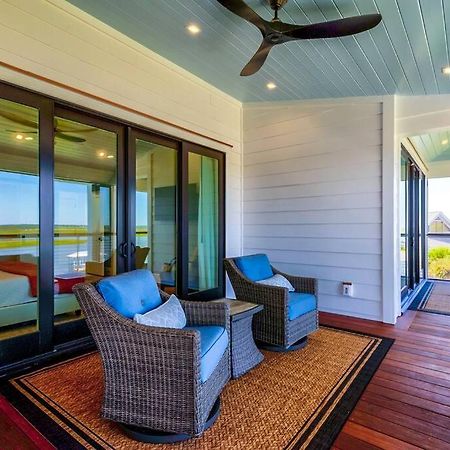 New Waterfront Home With Deep Water Dock Isle of Palms Exteriör bild