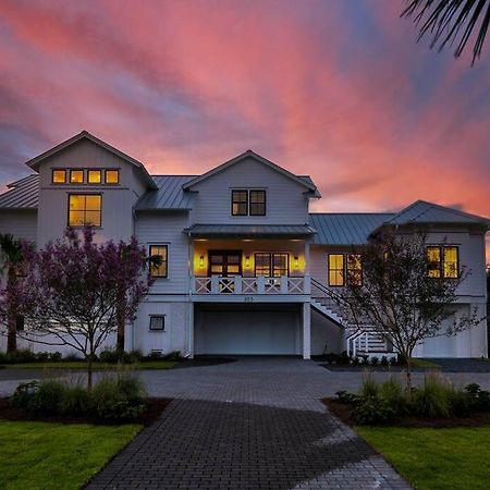 New Waterfront Home With Deep Water Dock Isle of Palms Exteriör bild